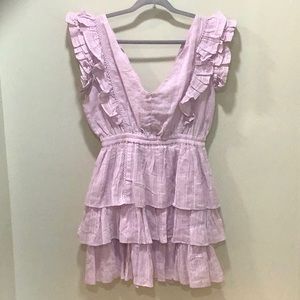 House of Harlow 1960 lavender mini dress size Med